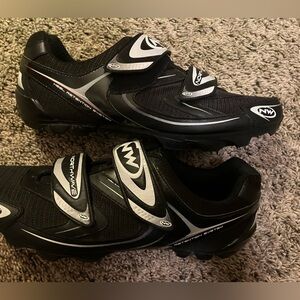 Northwave Black Cycling Shoes size 47